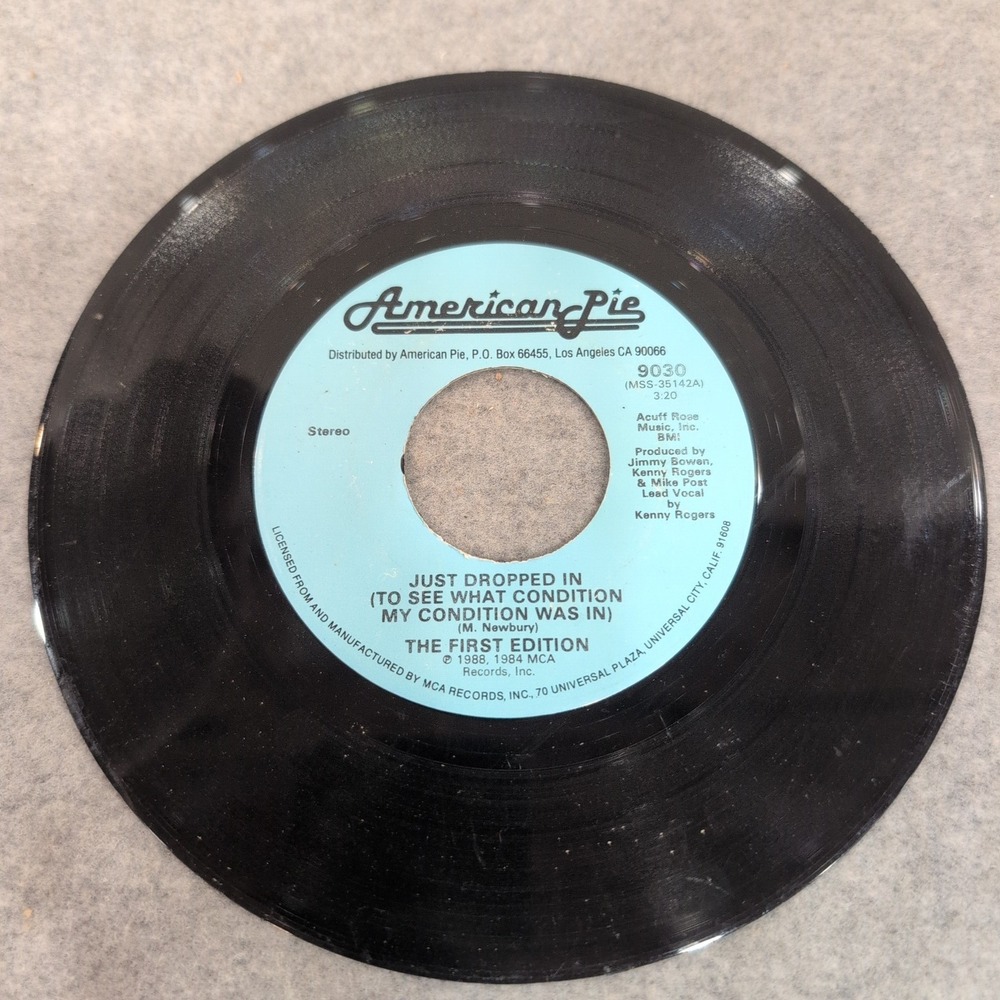 Marlene Dietrich Lili Marlene First Edition Just Dropped In 45 RPM Vinyl 9030 - Picture 3 of 3